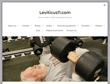 Tablet Screenshot of leviticus11.com